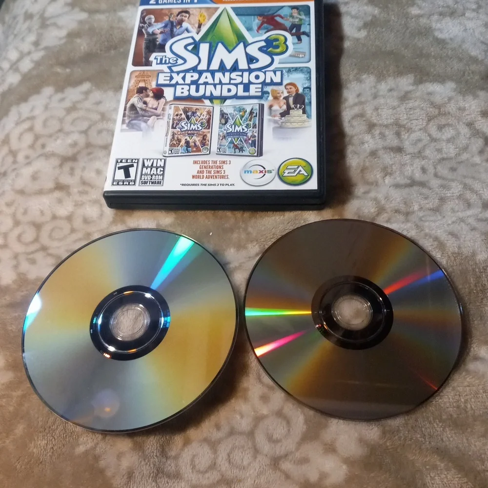 Lot 27 The Sims 3 expansion bundle WINMAC DVD ROM GAME
